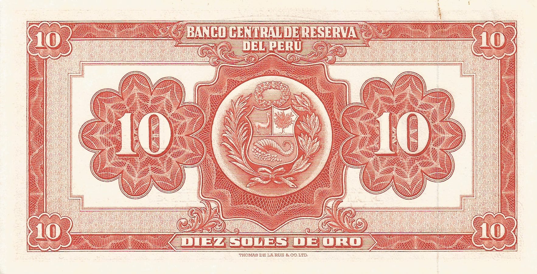 Perú 28 Pick 84a.3 at