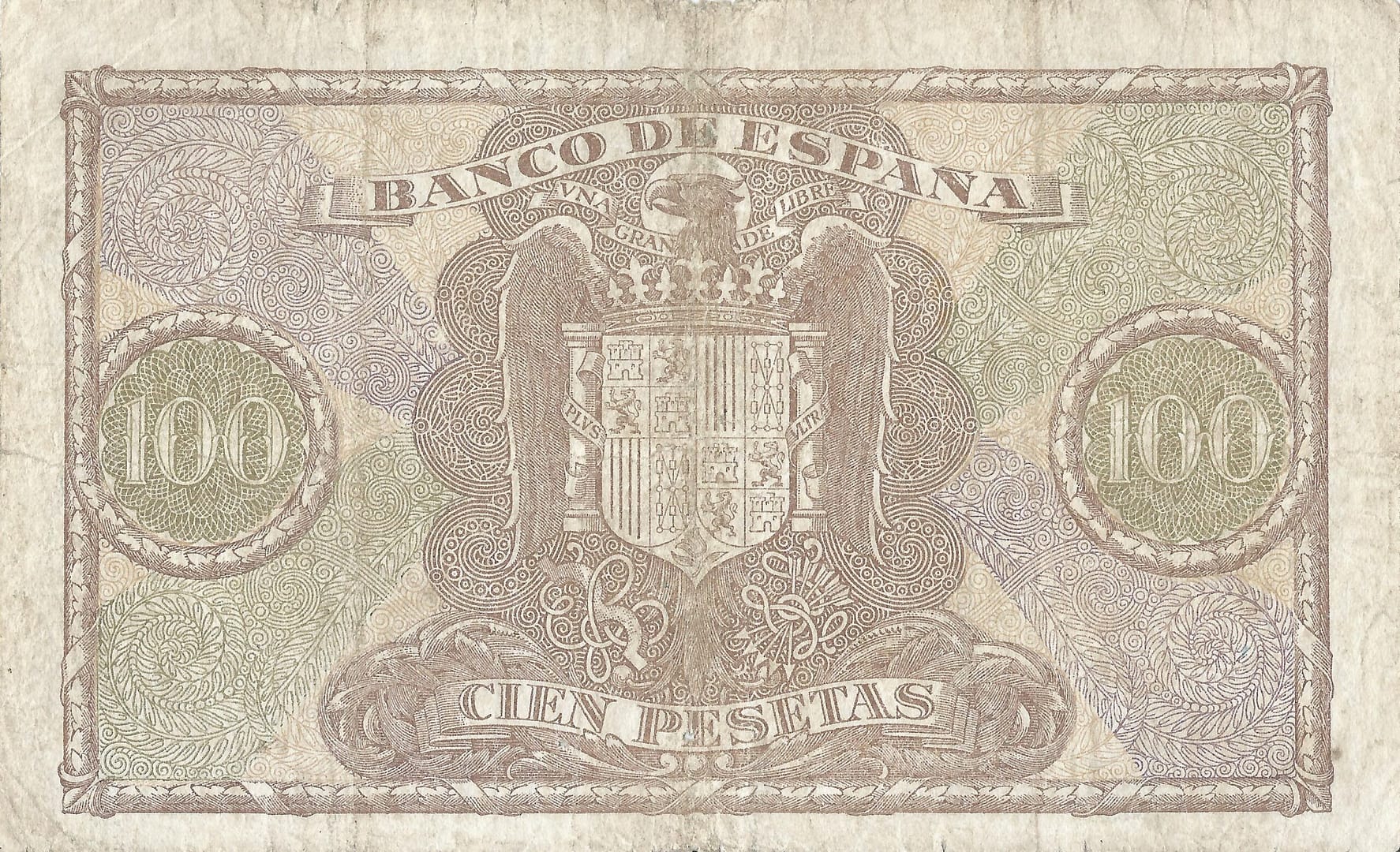 España 53 Pick 118a Reverso scaled