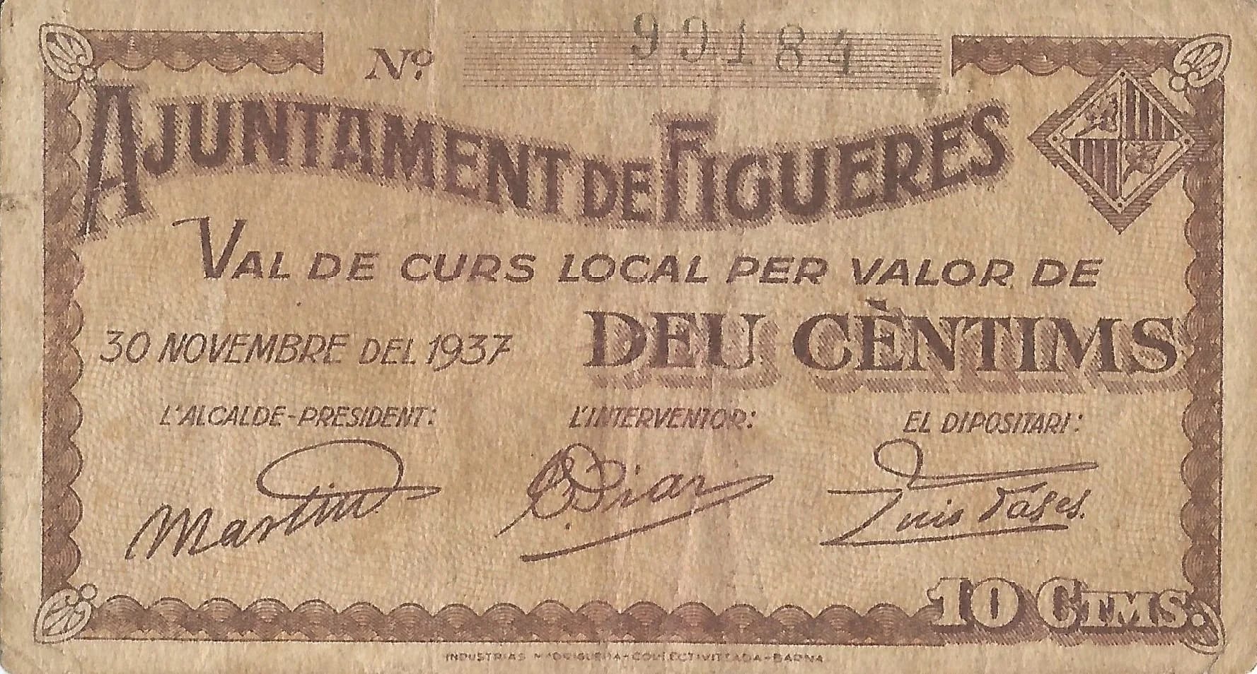 España 130 Espana Figueres Anverso jpg