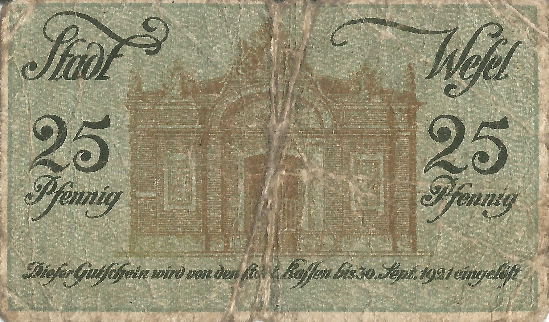 Notgeld - W 18 W31.3a Reverso