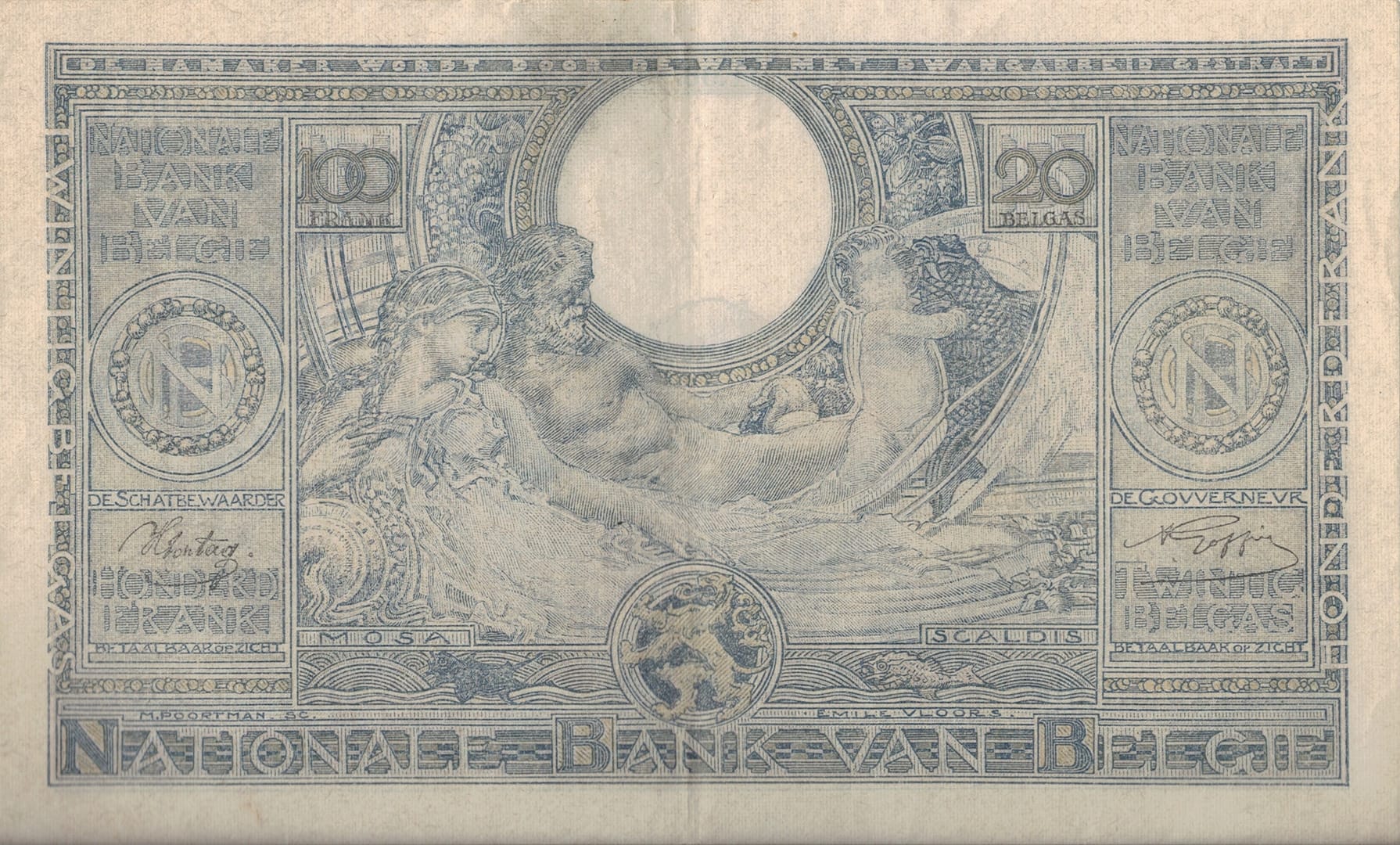 Bélgica 12 Pick 107a at 2