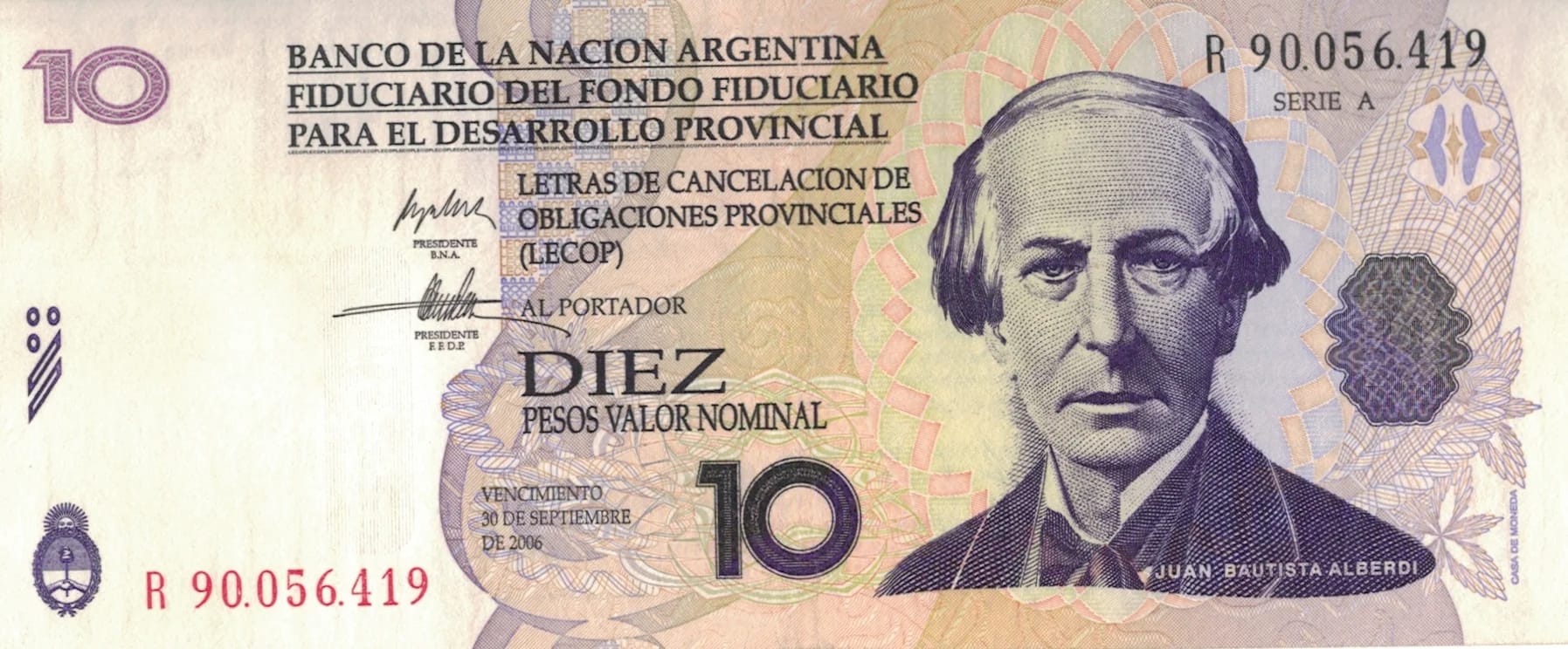 Bonos Provinciales 17 Col 204R Anverso jpg