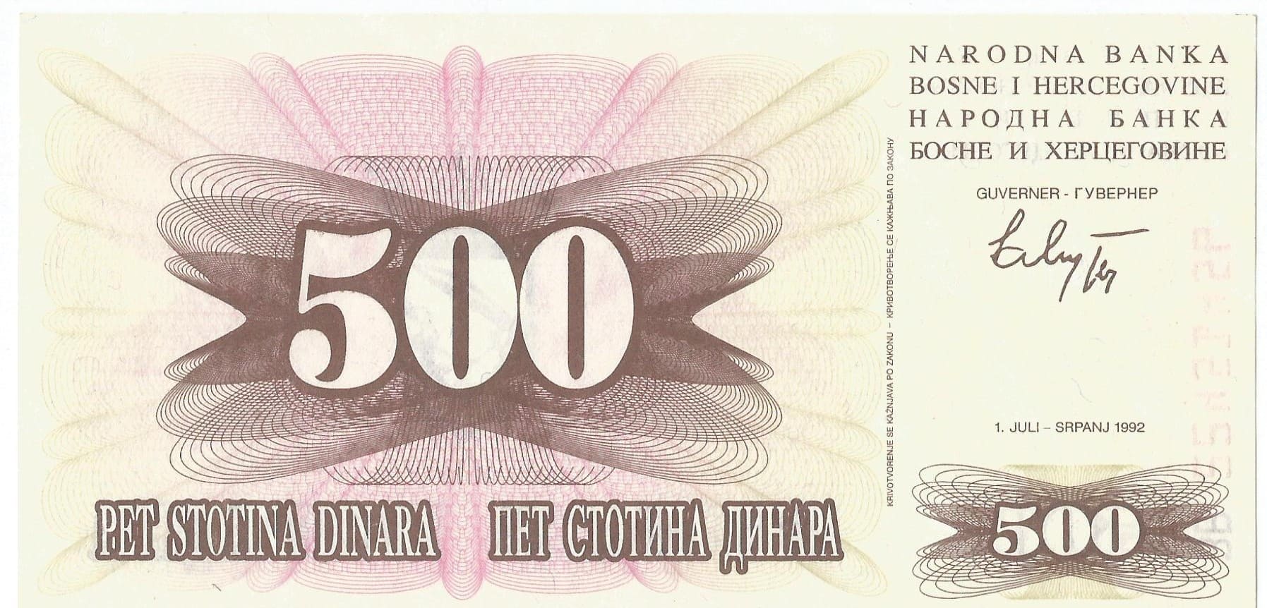 Bosnia y Herzegovina 11 Pick 14a ad 2