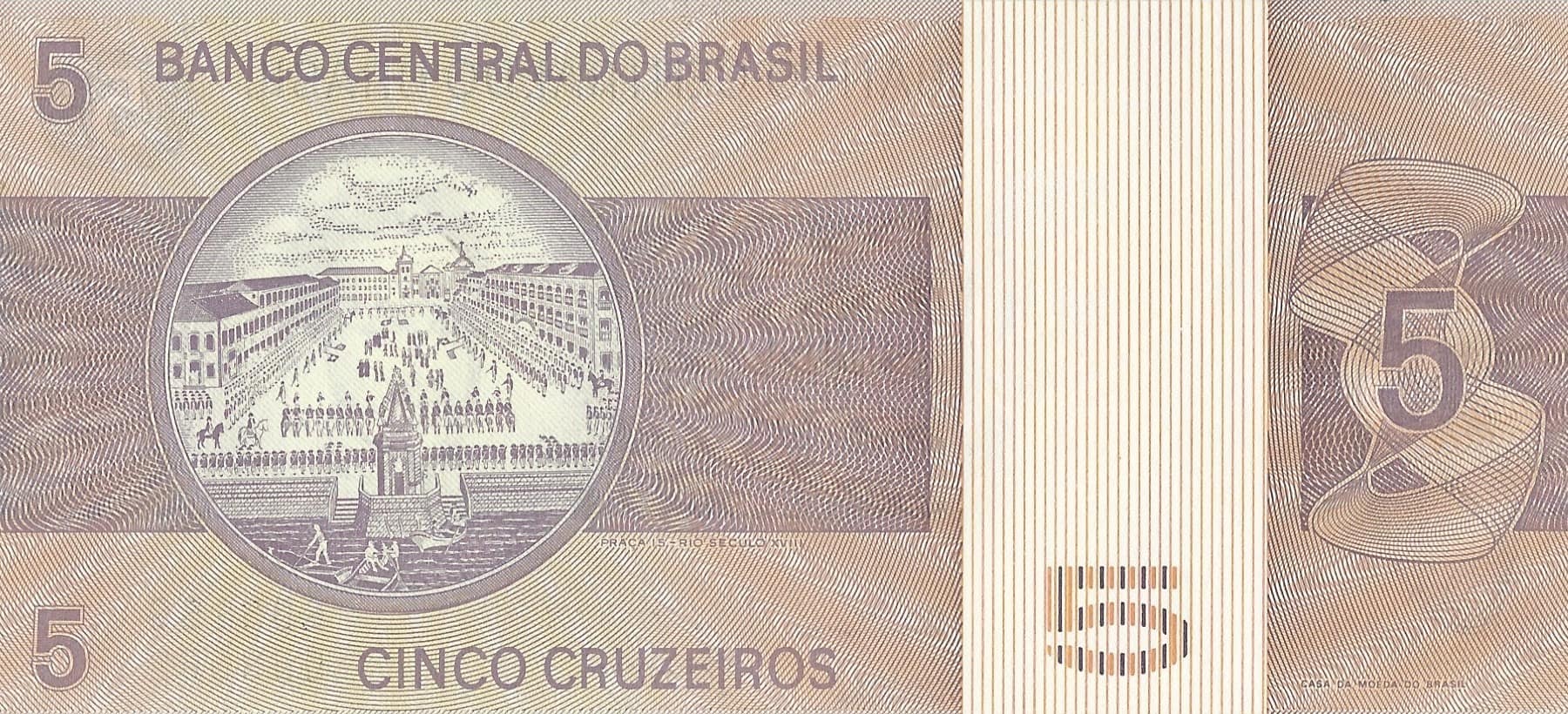 Brasil 92 Pick 192d Reverso