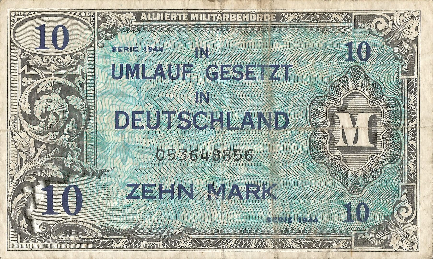 6-Ocupación Aliada 5 Pick 194a Anverso