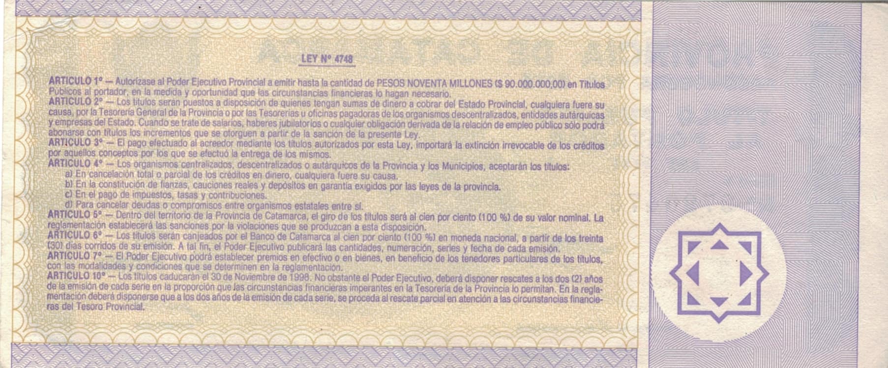 Bonos Provinciales 51 Col 228 at