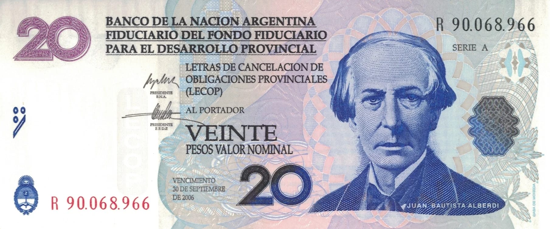 Bonos Provinciales 23 Col 206R Anverso jpg