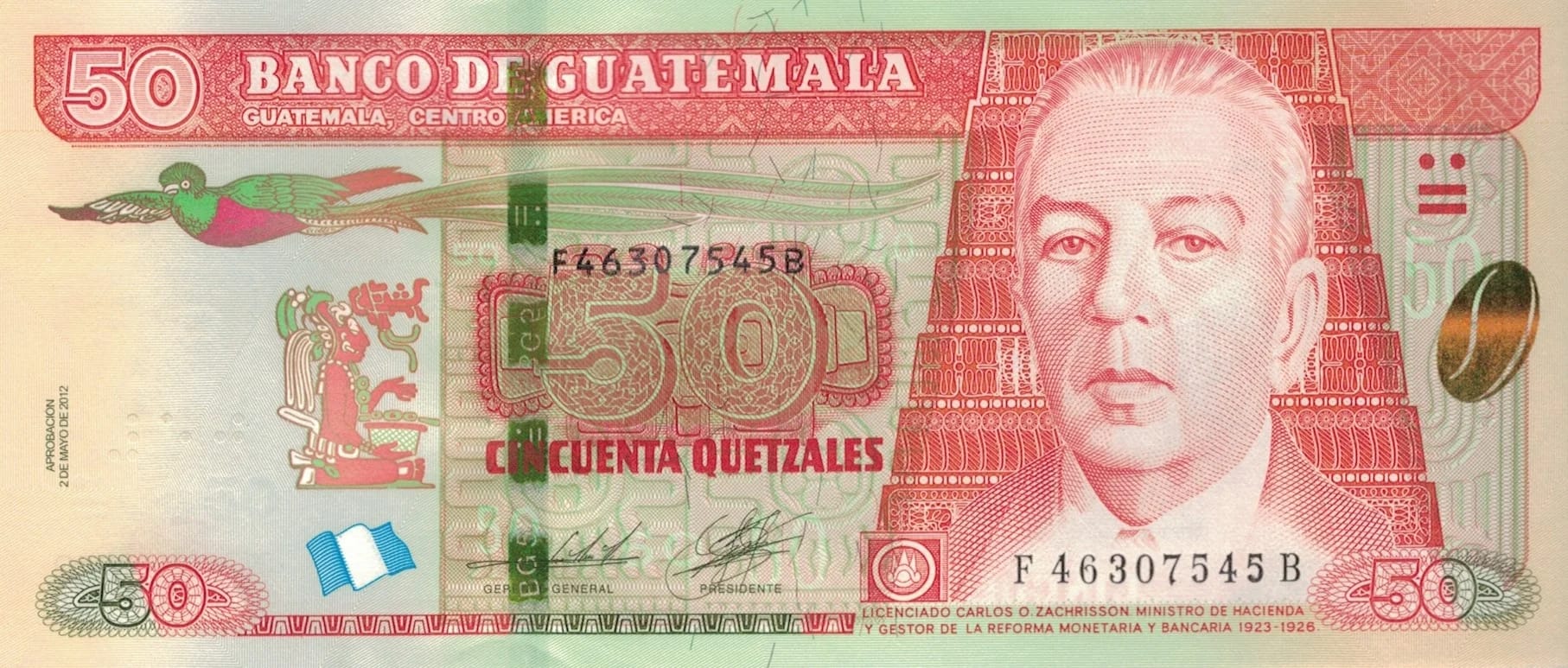 Guatemala 35 Pick 125a ad jpg