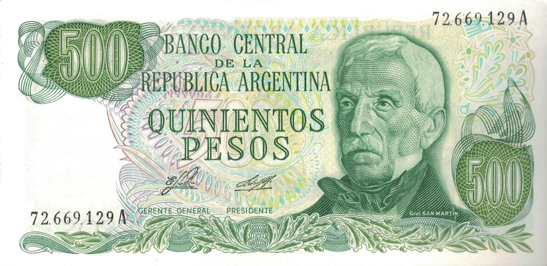 11-Pesos Ley 18188 (1970-1983) 104 Col 644a ad