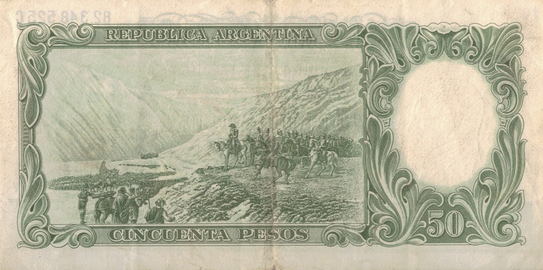 10-Banco Central San Martin - Libertad y Justicia (1942-1969) y Resellados a Pesos Ley (1969-1971) 67 Col 483a at