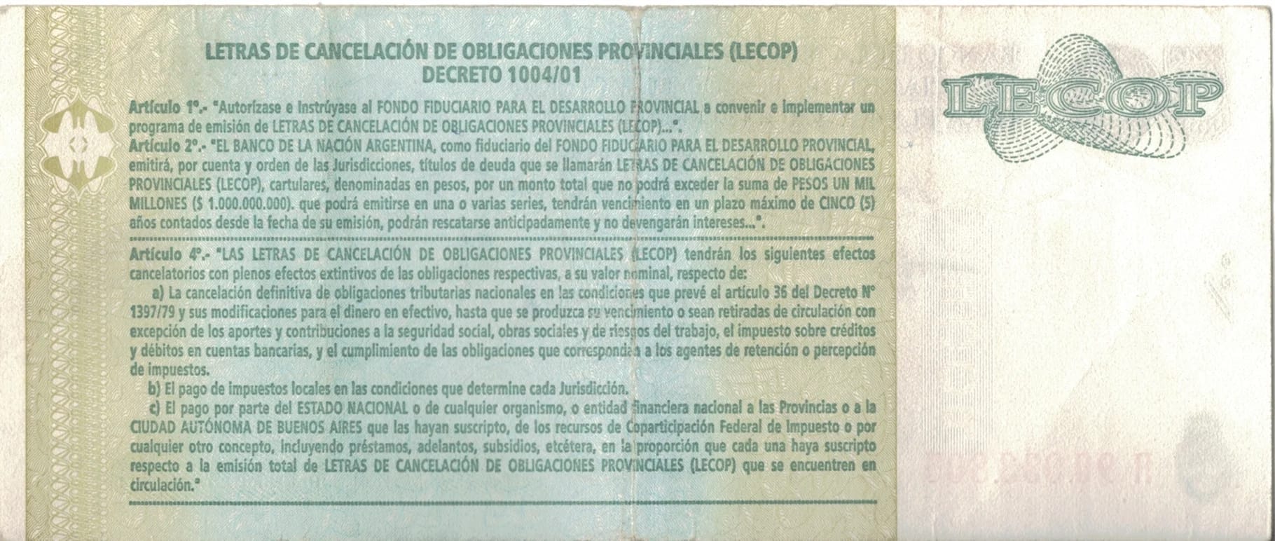 Bonos Provinciales 28 Col 208R Reverso jpg