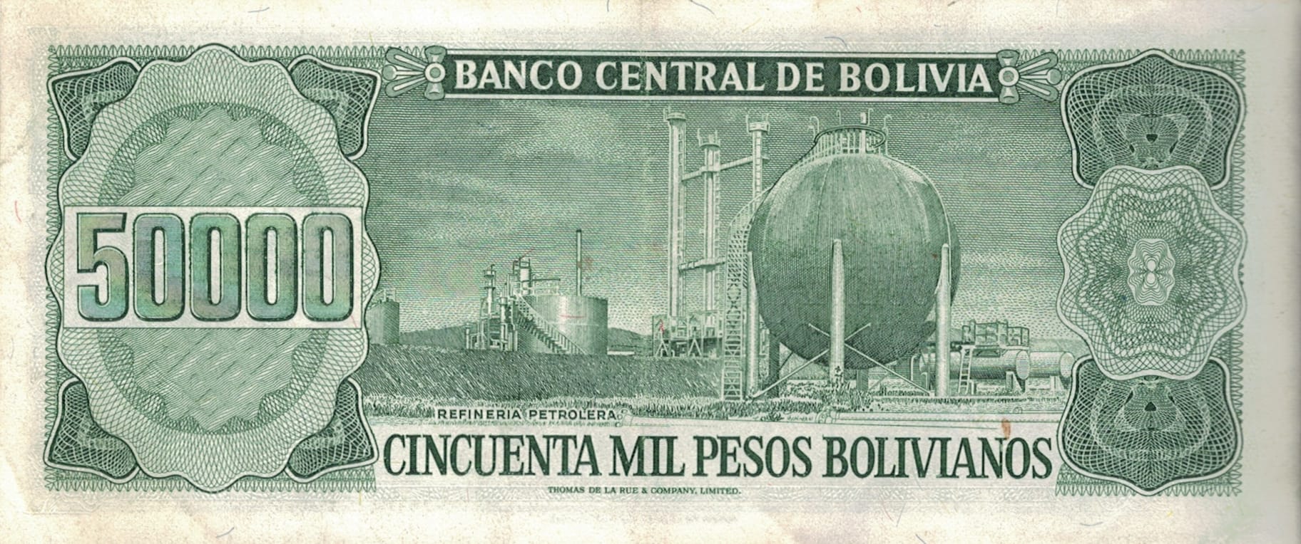 Bolivia 78 Pick 170a.2 at