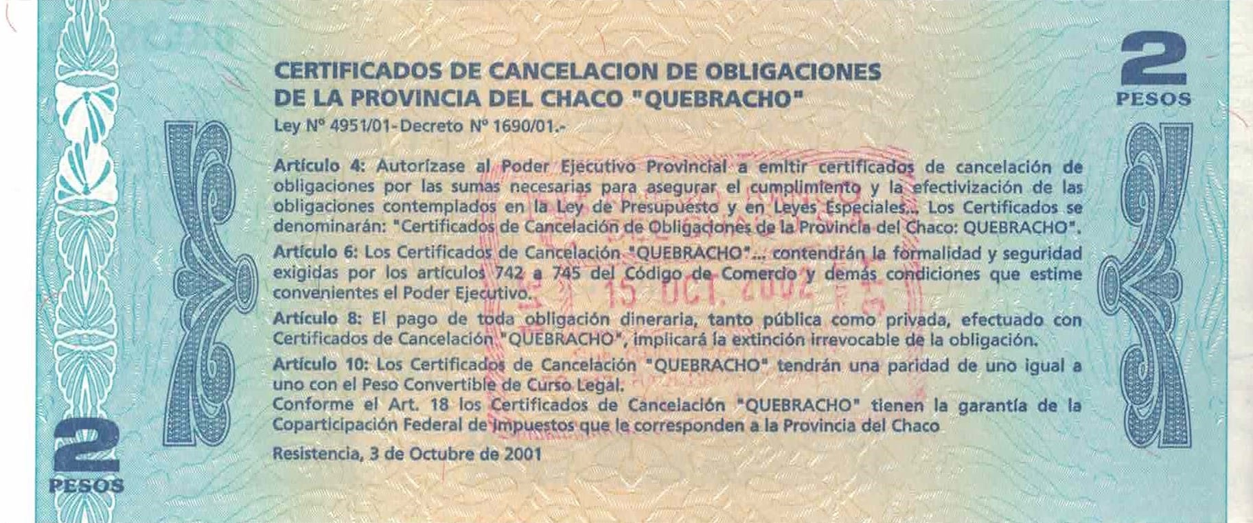 Bonos Provinciales 57 Col 242 at