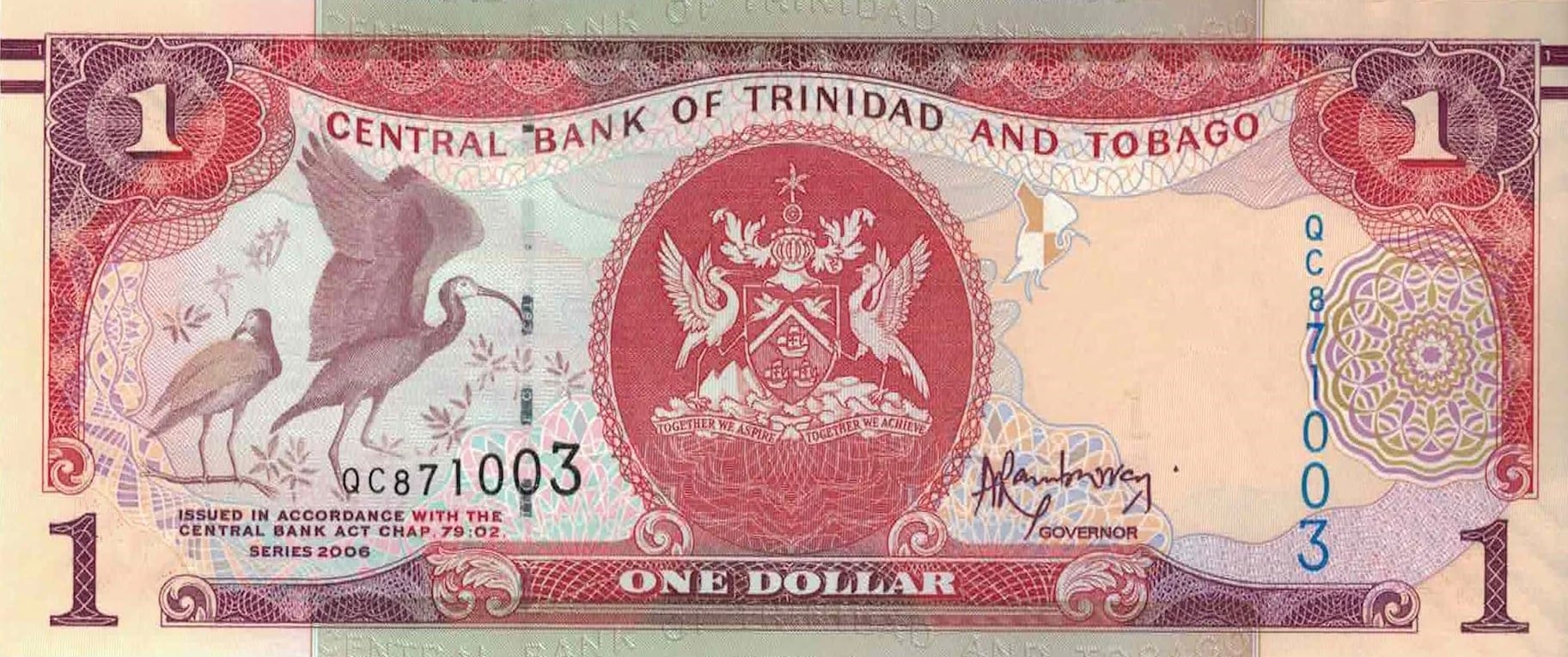 Trinidad y Tobago 11 Pick 46b ad jpg