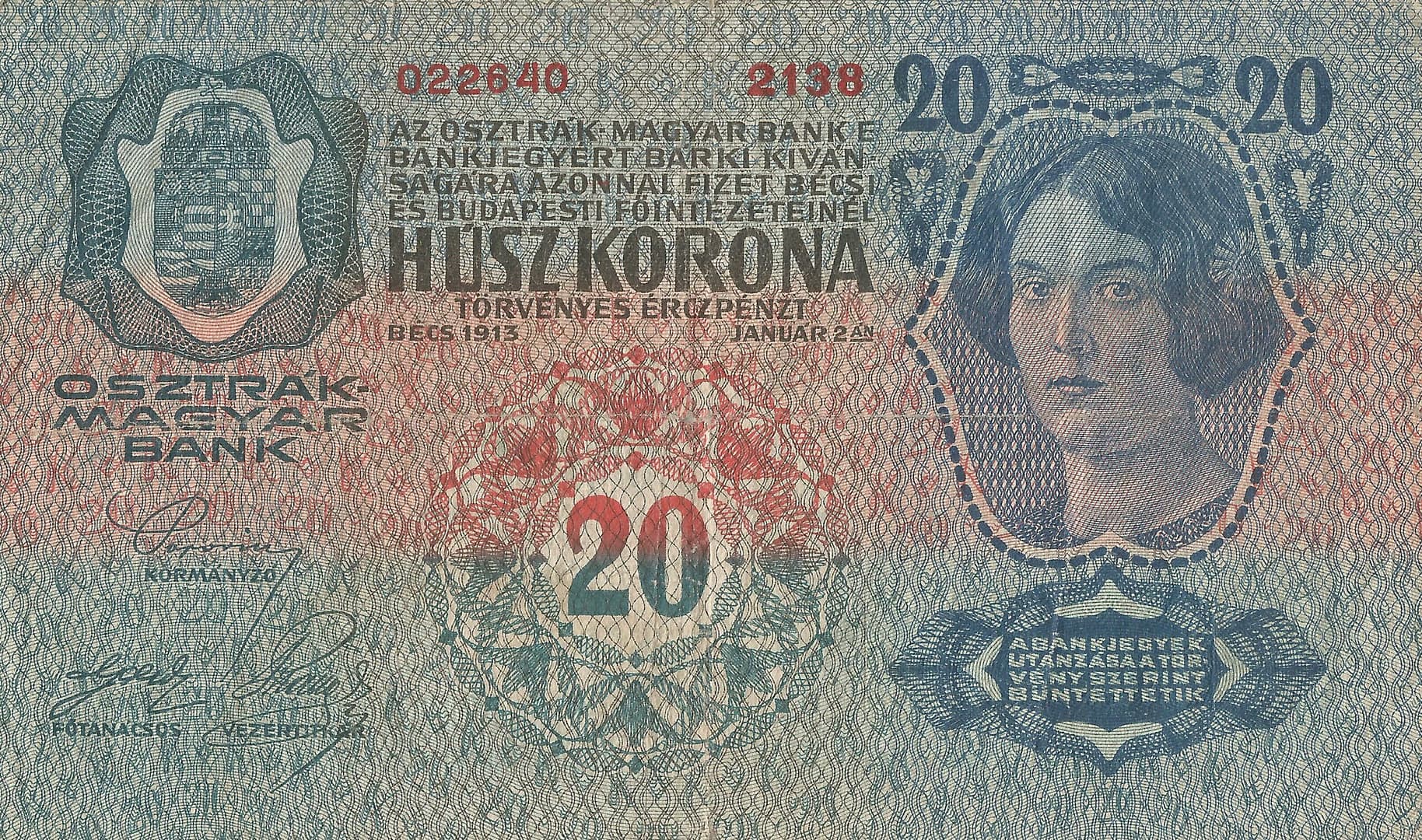 1-Coronas Austro-Húngaras 1913-1915 4 Pick 13 Reverso scaled