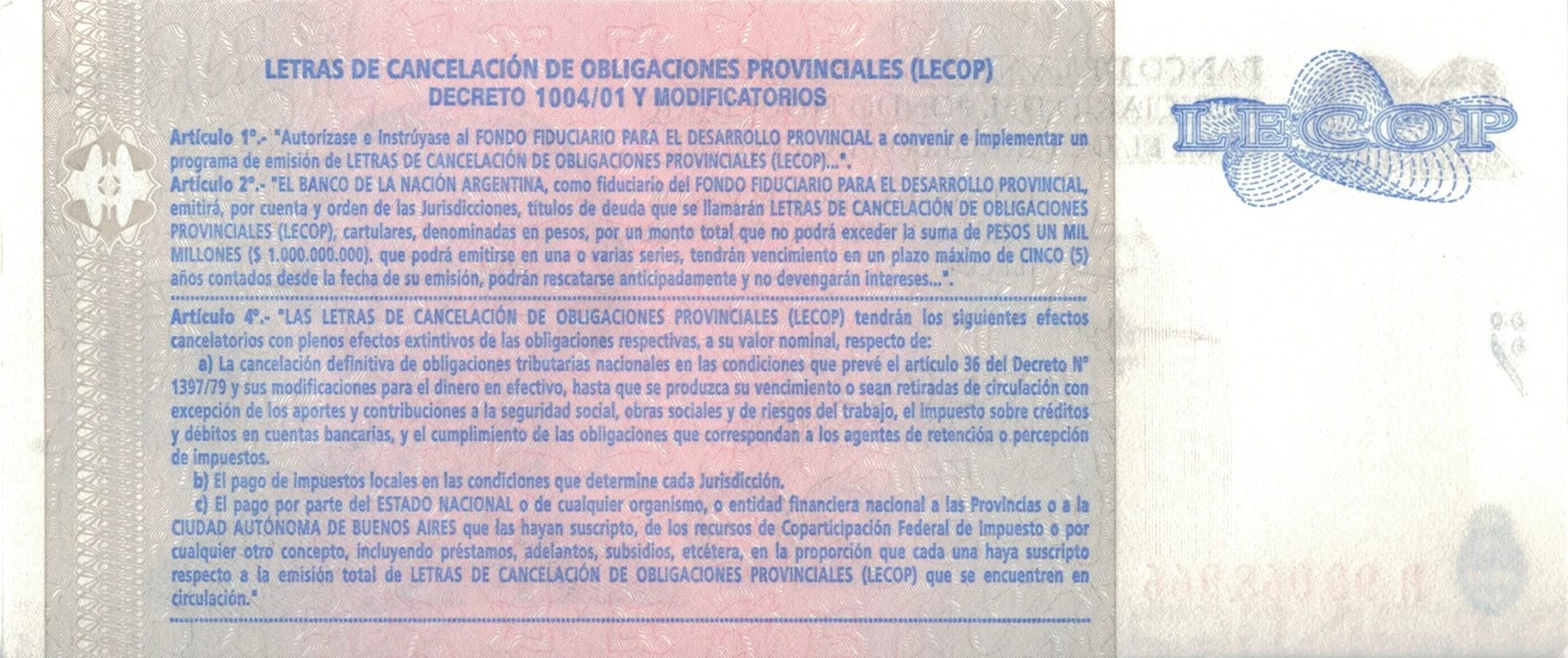 Bonos Provinciales 24 Col 206R Reverso jpg