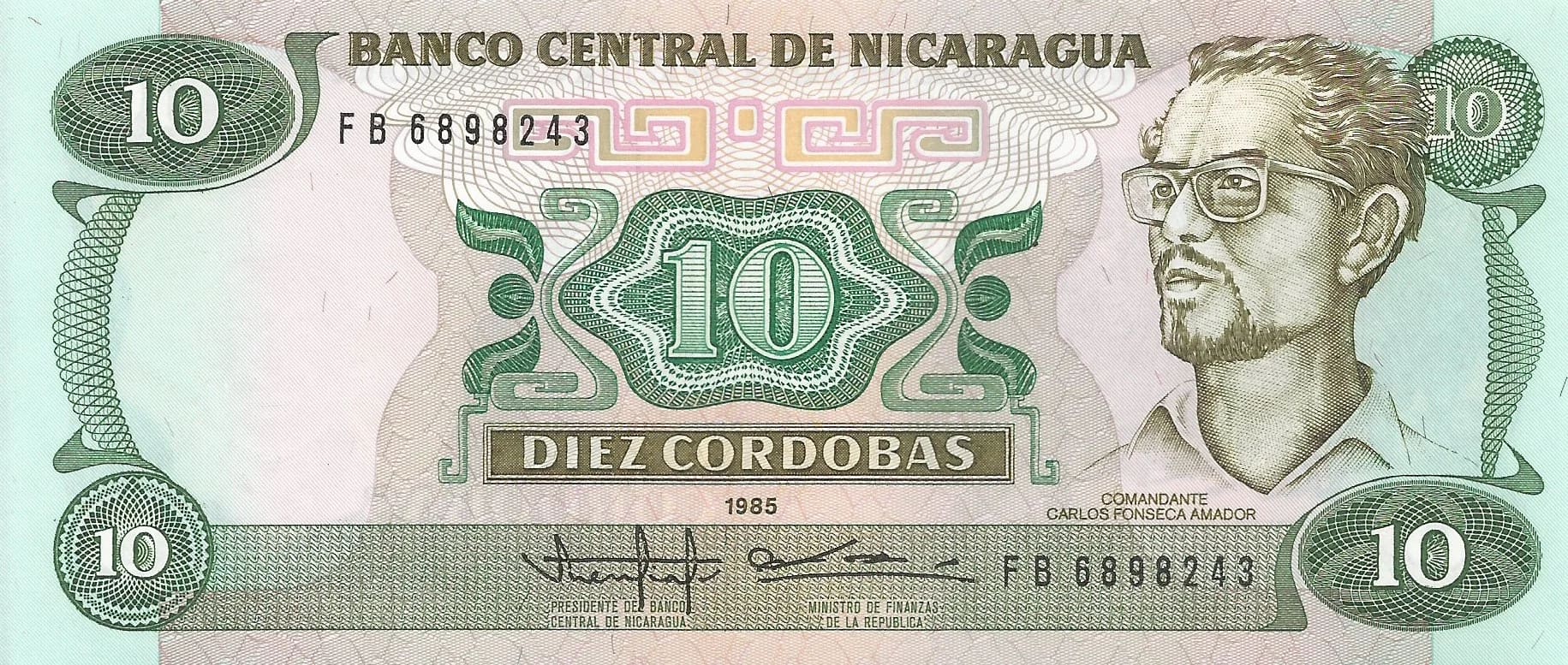 Nicaragua 28 Pick 151 ad jpg