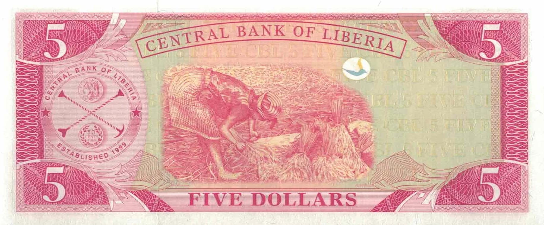 Liberia 8 Pick 26a at jpg