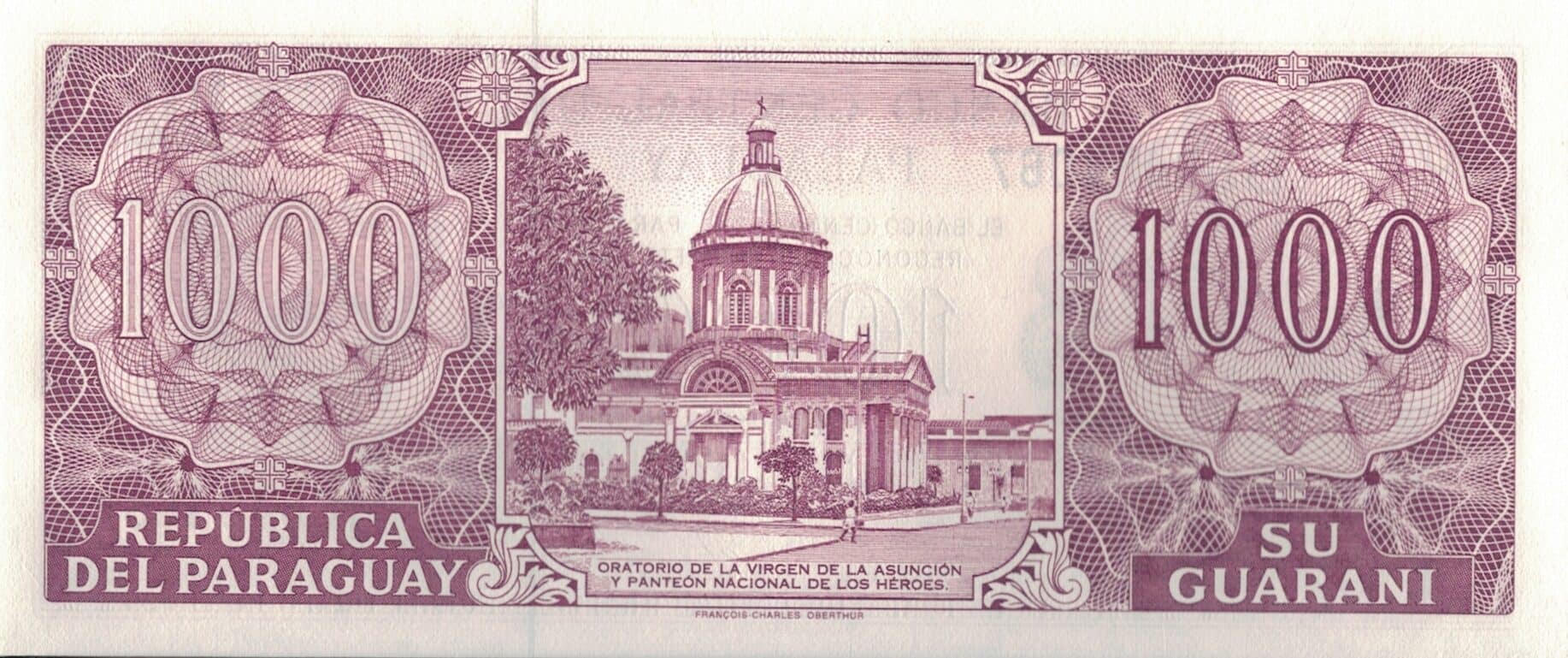 Paraguay 54 Pick 214c Reverso e1676631655230