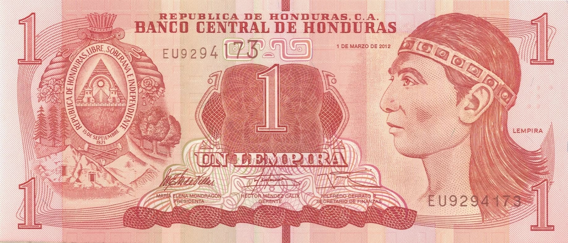 Honduras 21 Pick 96a Anverso 1 jpg