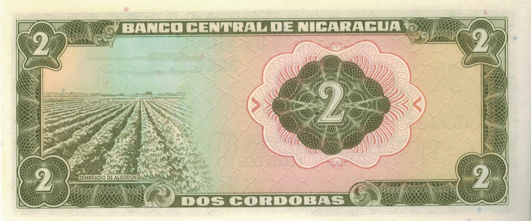Nicaragua 8 Pick 121a at jpg