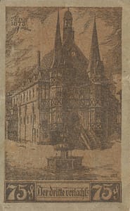 Notgeld - W 12 1408.1 3 4 Reverso