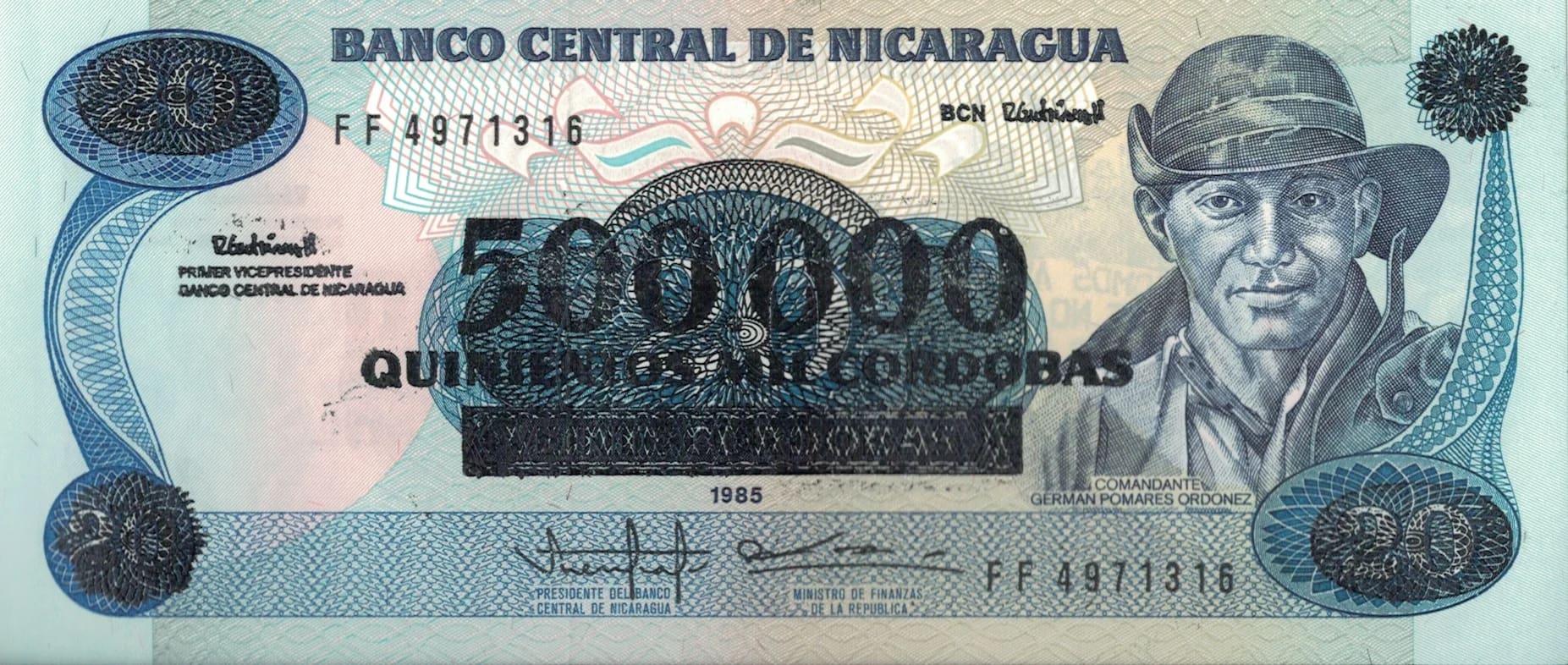 Nicaragua 44 Pick 163a ad jpg