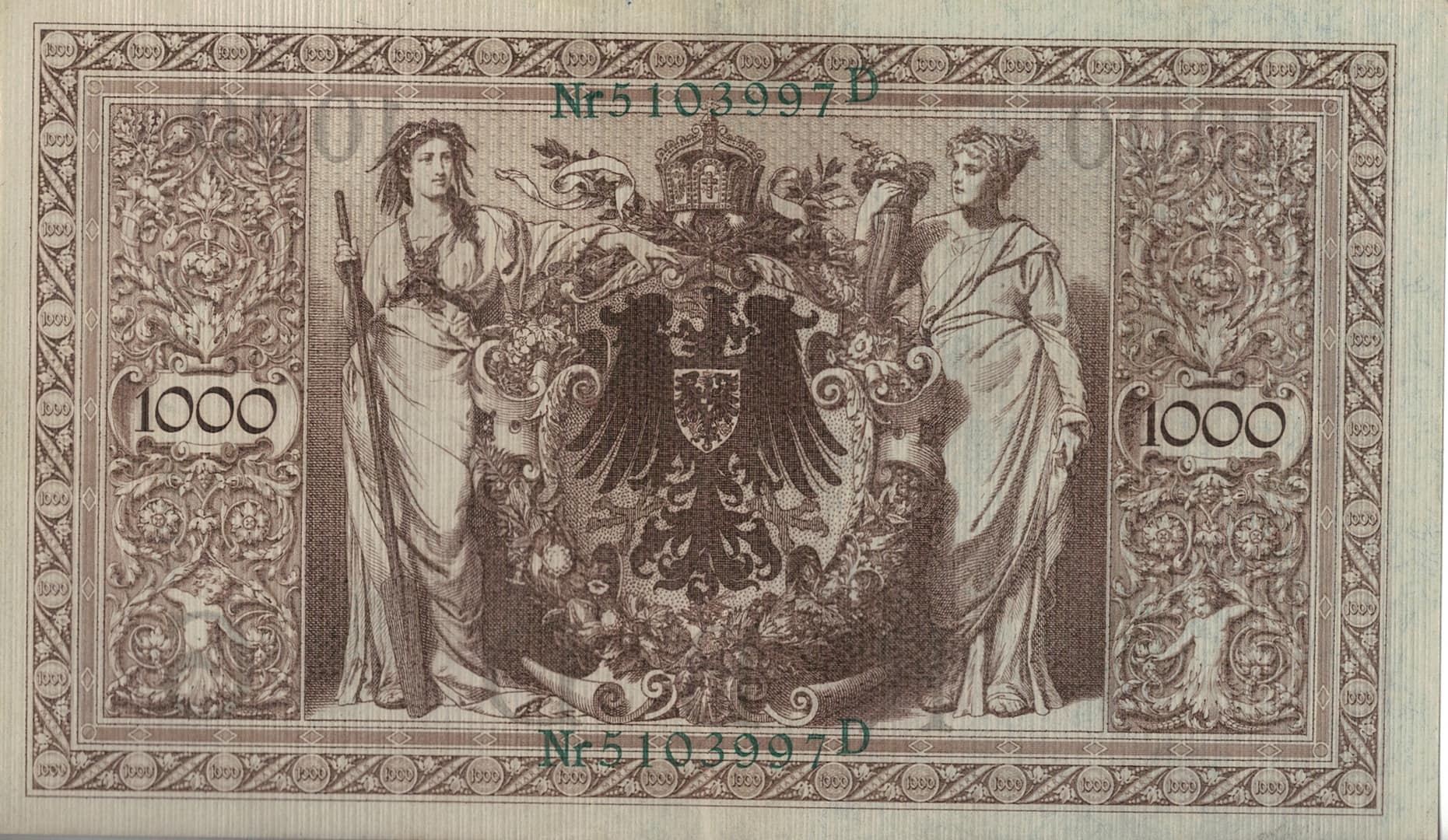 1-Imperio Alemán (1871-1918) 20 Pick 45b at 2