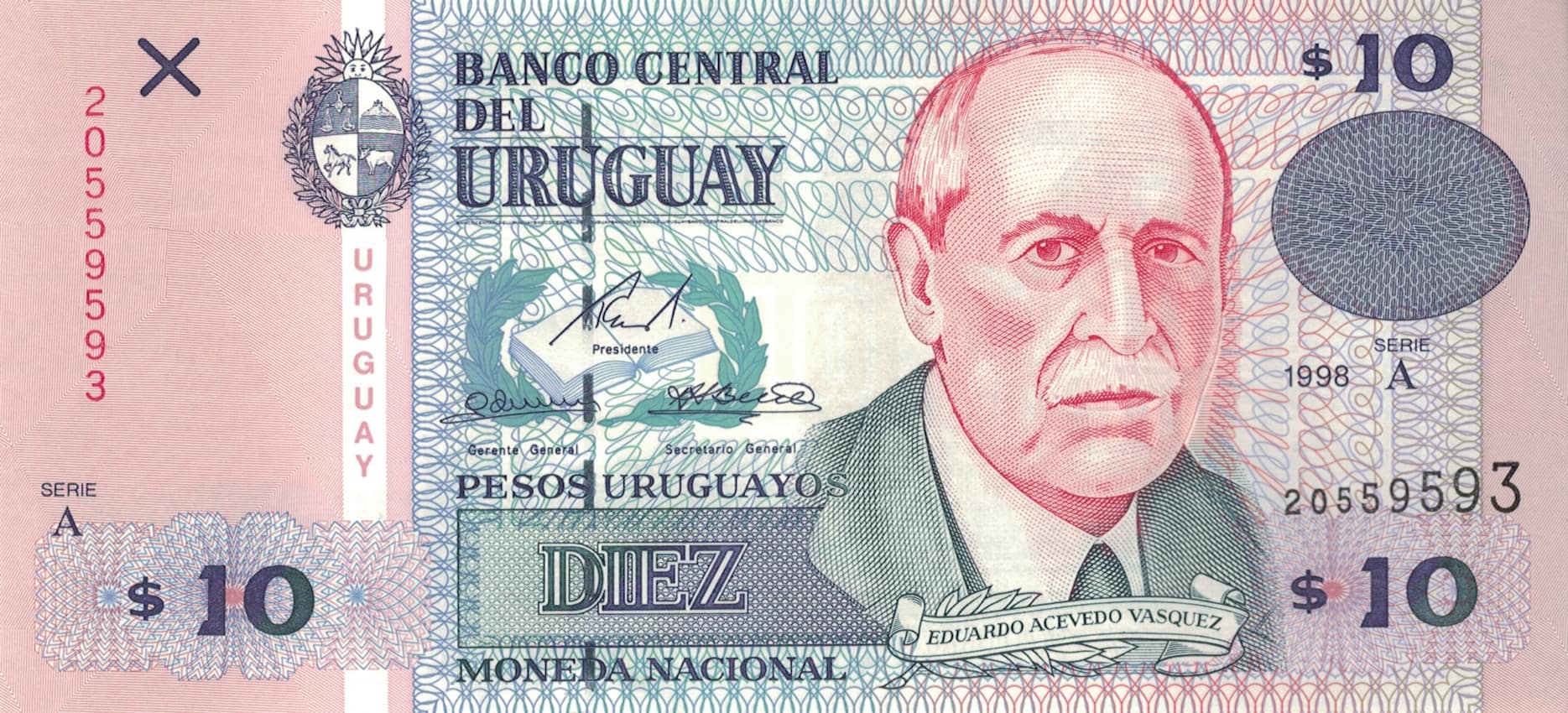 Uruguay 85 Pick 81a ad 1