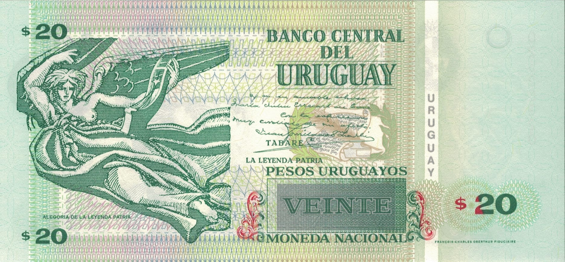 Uruguay 88 Pick 86a at 1