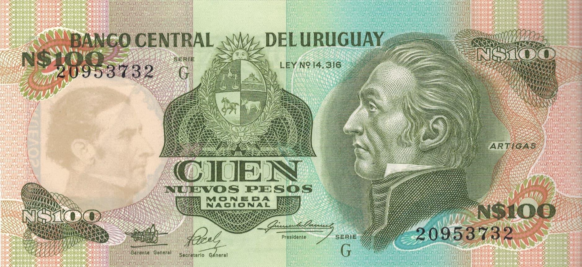 Uruguay 67 Pick 62A ad