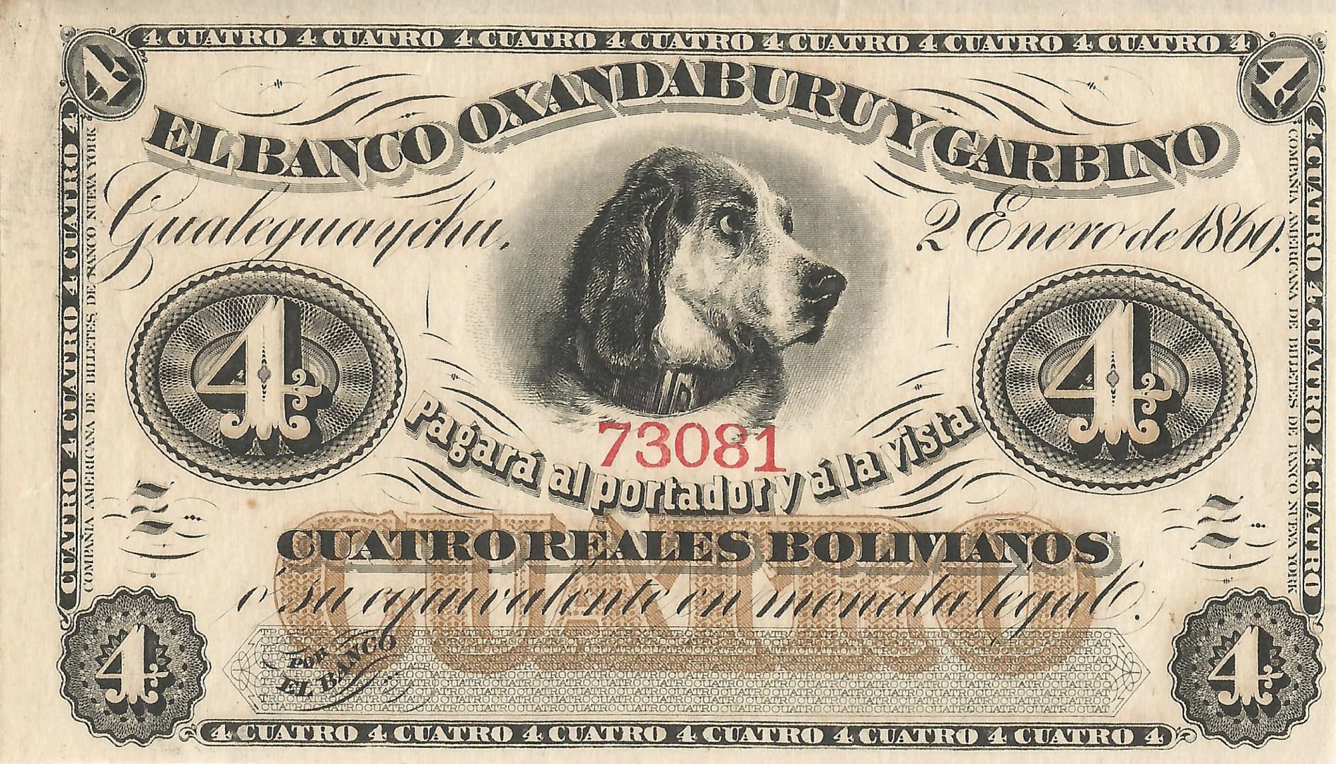 1-Ediciones Especiales Regionales y de Bancos Privados (1841-1904) 21 ENR 118r Anverso scaled