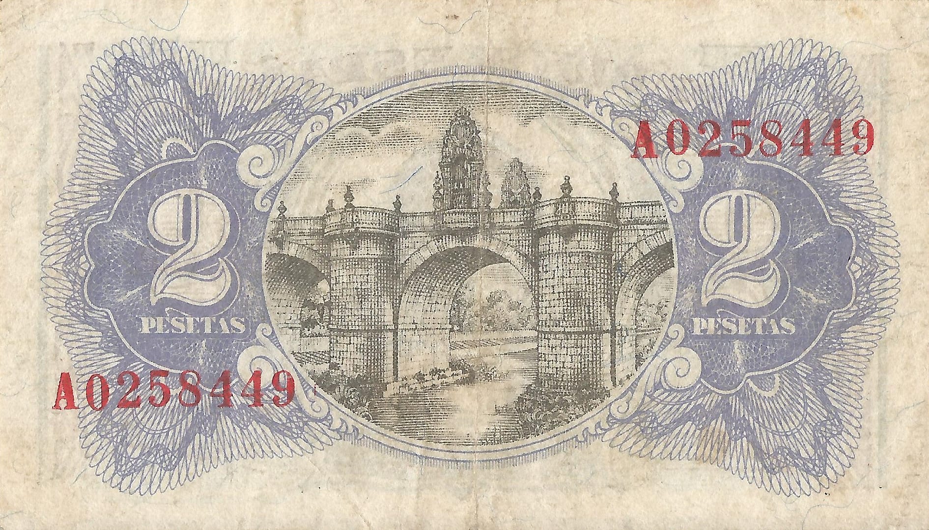 España 44 Pick 95 Reverso