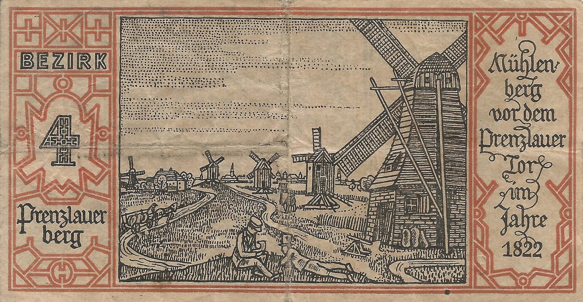 Notgeld - B 6 92.1 4 20 Reverso