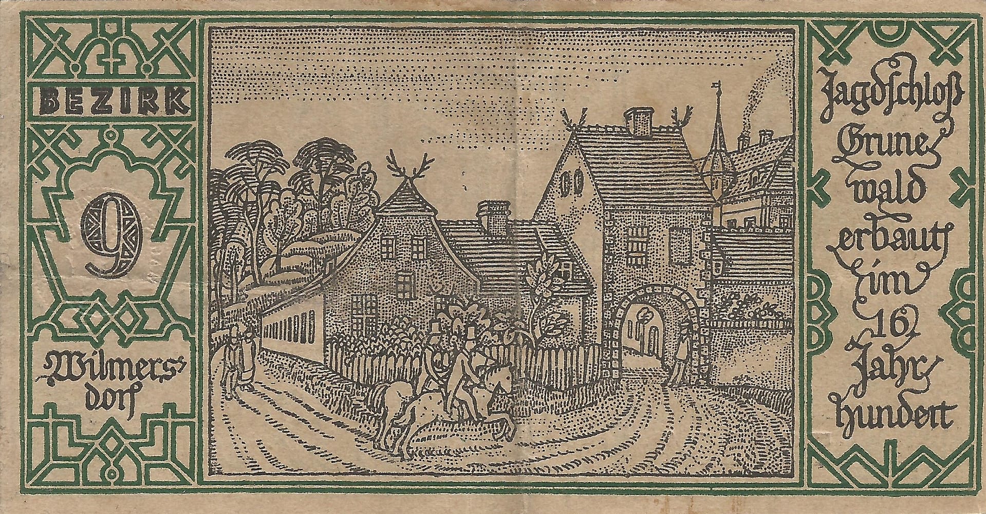 Notgeld - B 12 92.1 9 20 Reverso