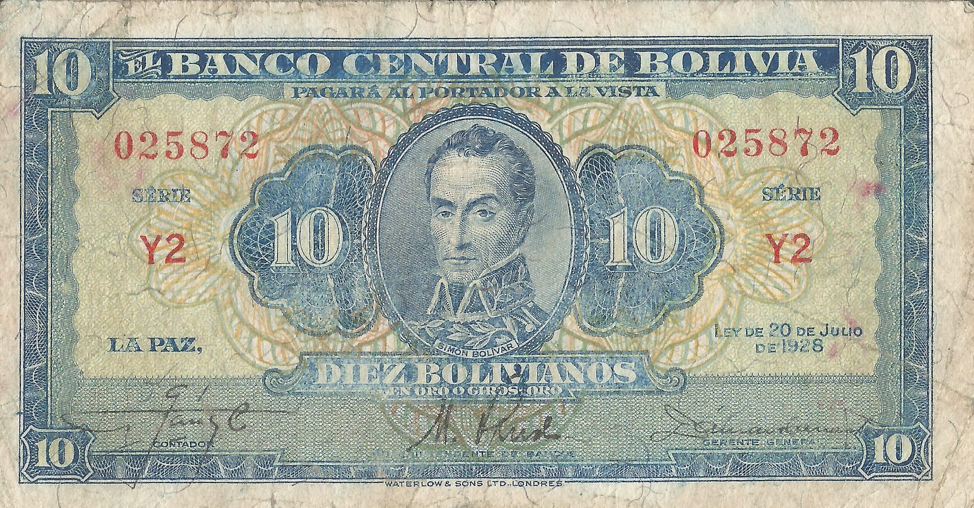 Bolivia 27 Pick 130a.5 Anverso scaled