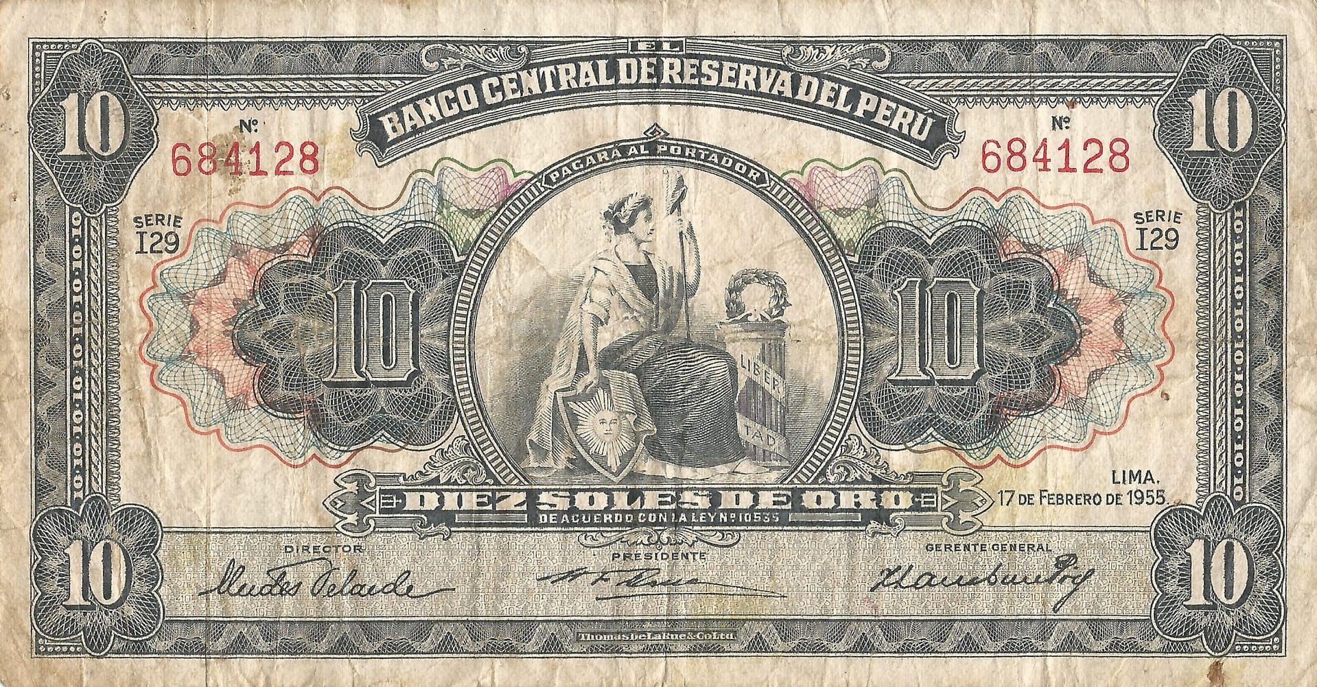 Perú 15 Pick 71a.3 Anverso scaled