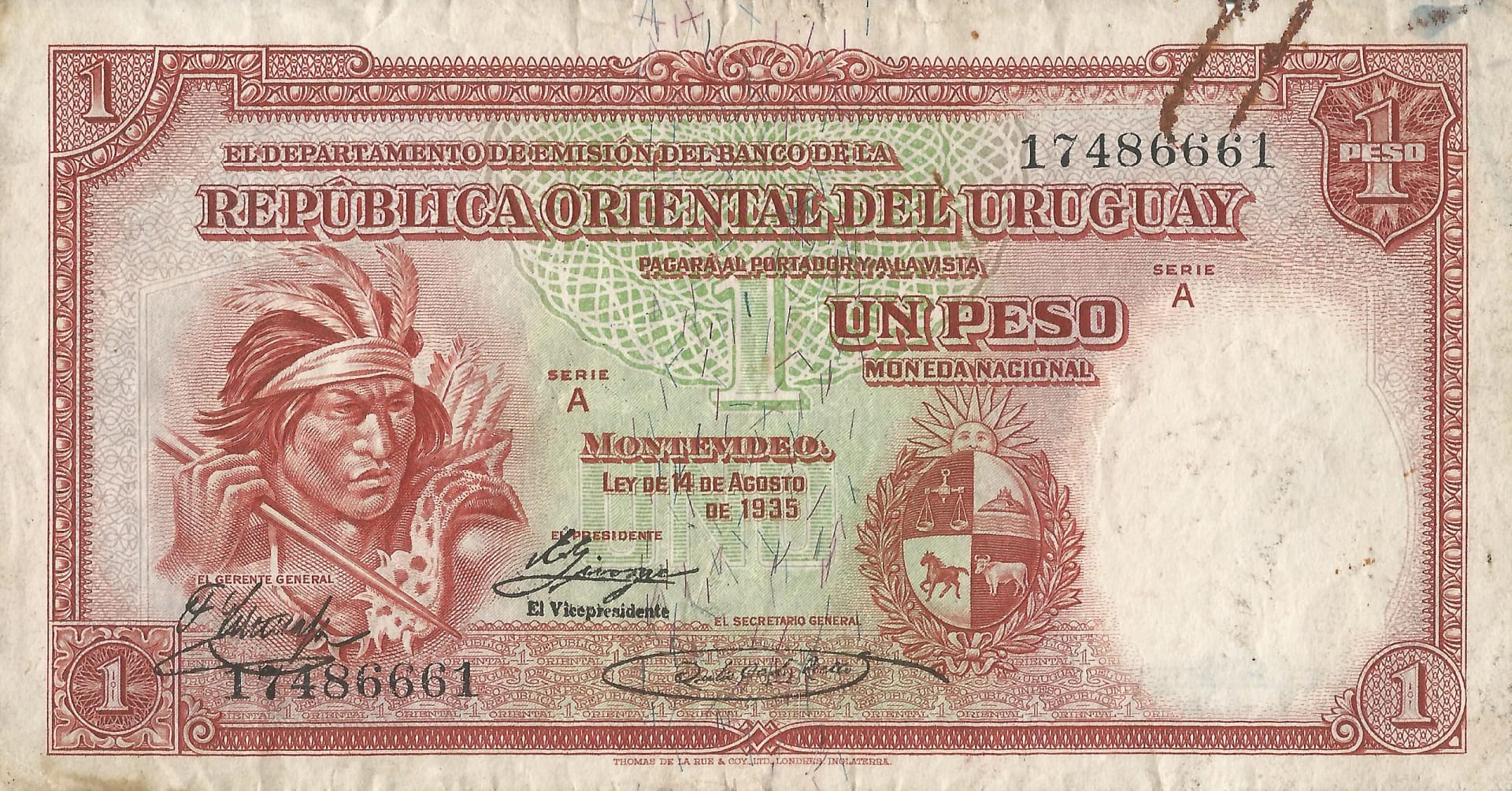 Uruguay 23 Pick 28c.1 Anverso scaled