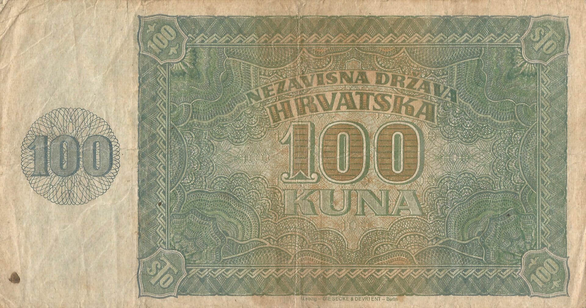 Croacia 6 Pick 2 Reverso