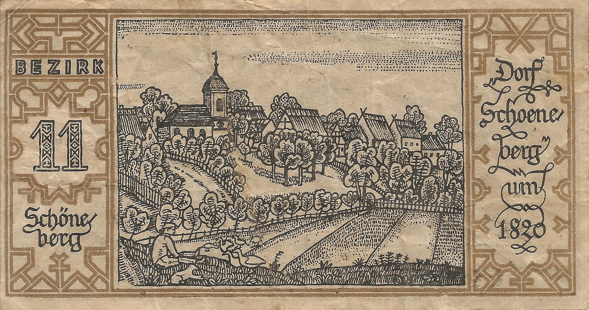 Notgeld - B 4 92.1 11 20 Reverso