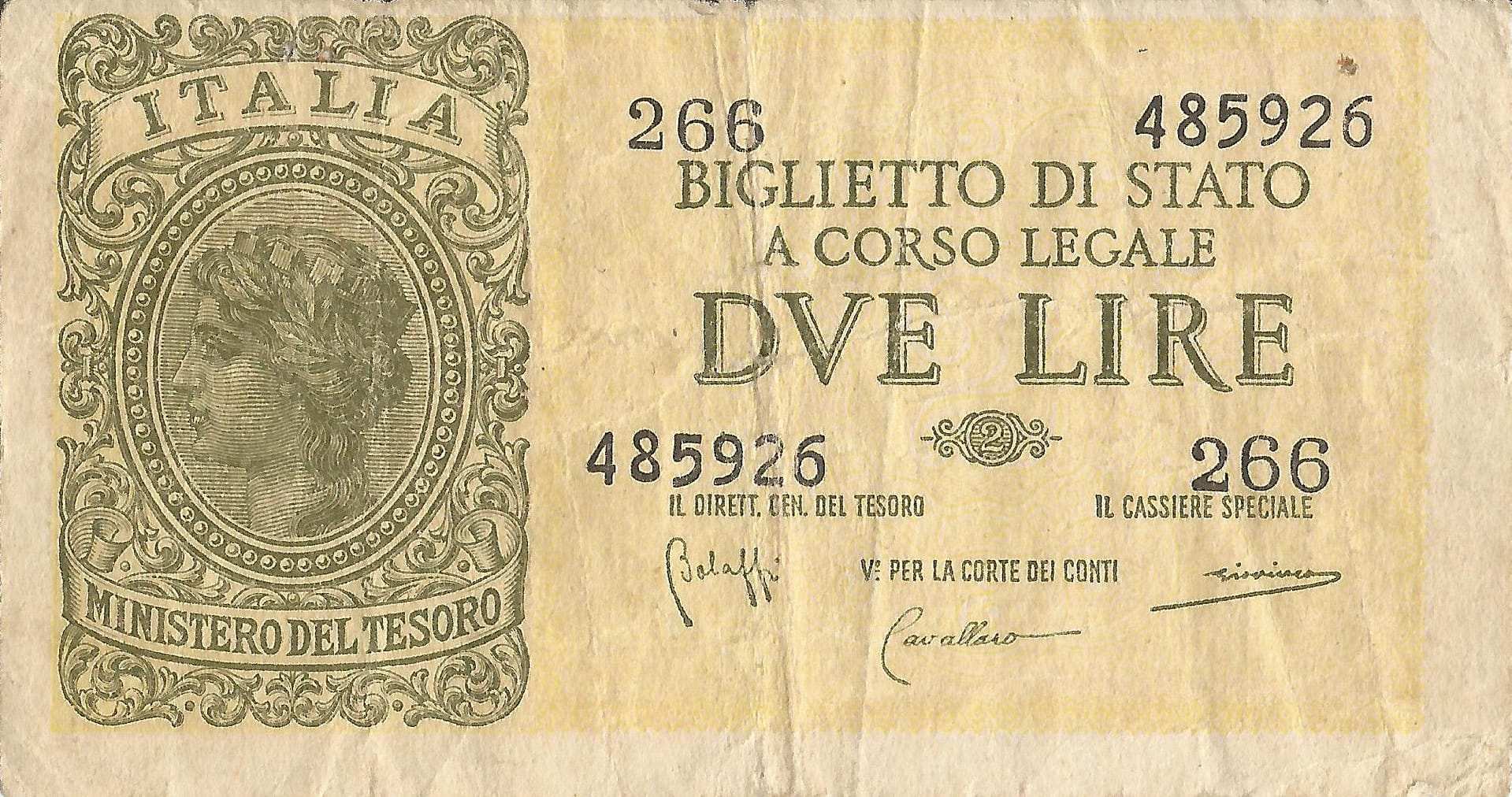 Italia 19 Pick 30b Anverso