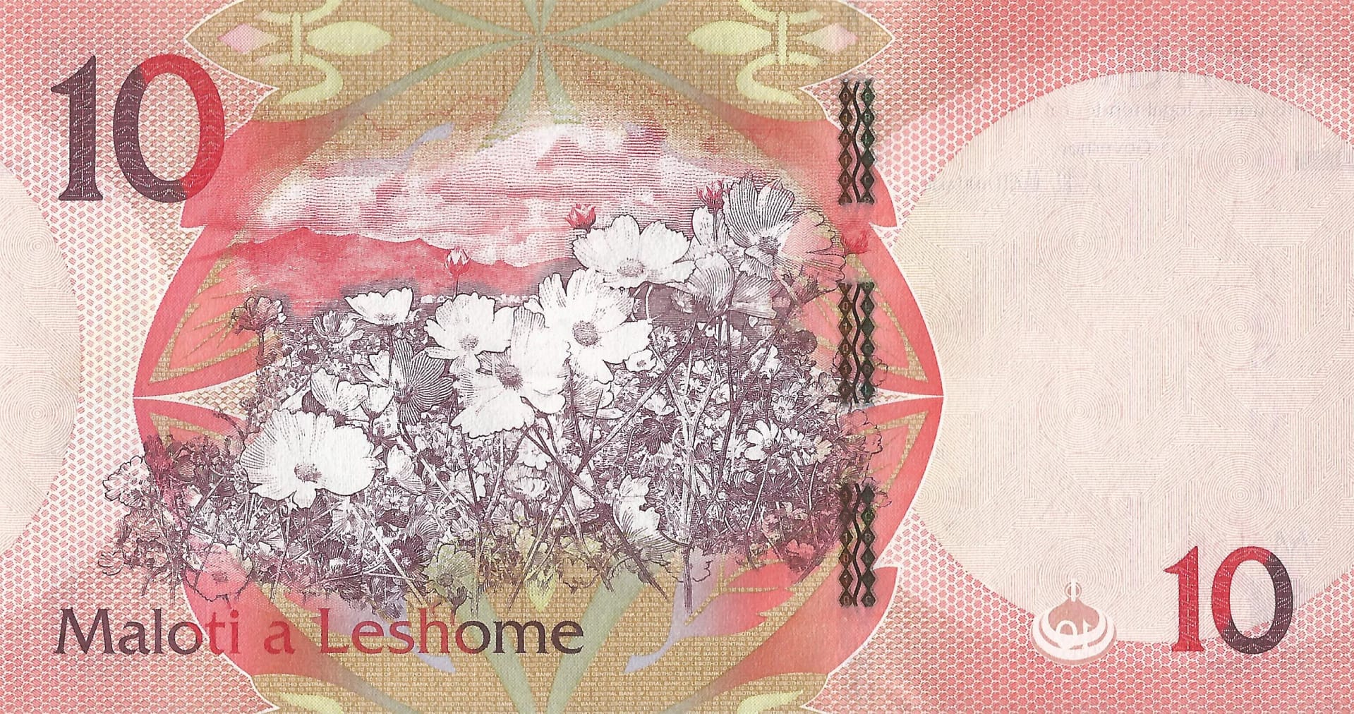 Lesoto 14 Pick Nuevo P 21c Reverso scaled