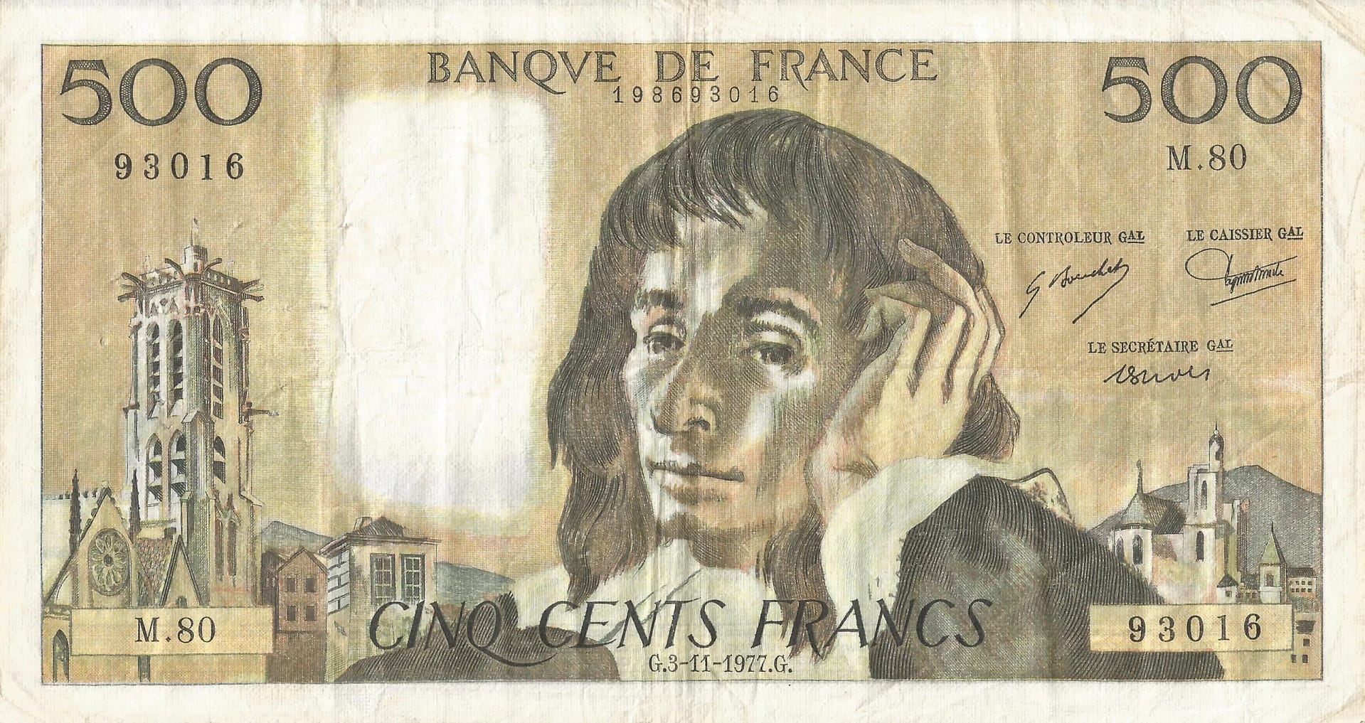 Francia 139 Pick 156d Anverso scaled