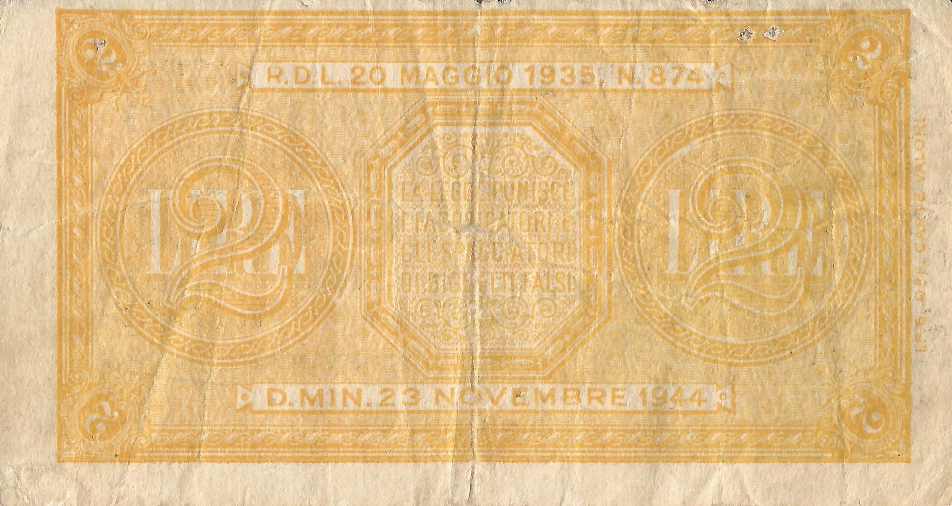 Italia 20 Pick 30b Reverso