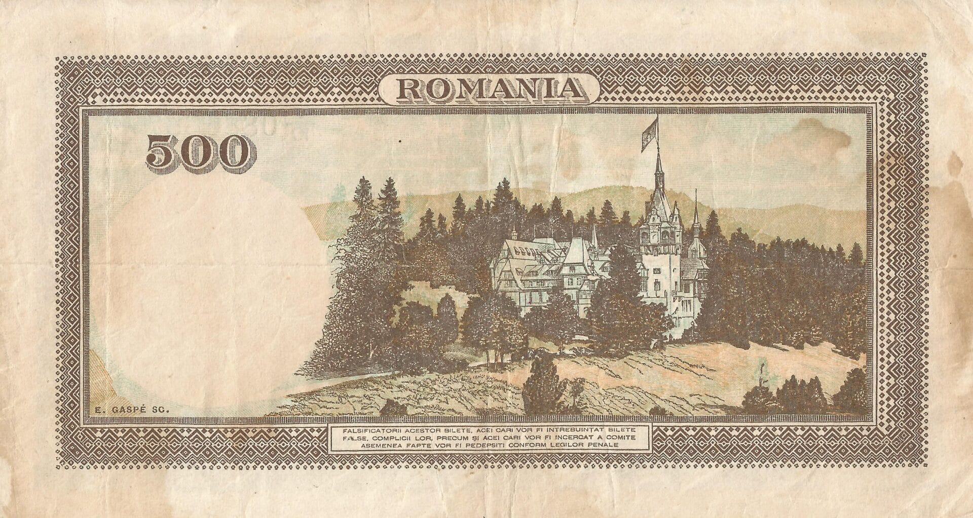 Rumania 10 Pick 51a.4 Reverso