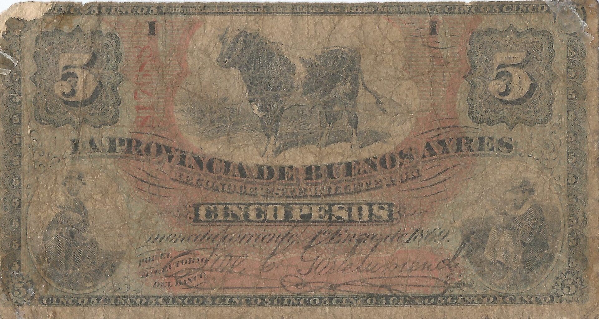 1-Ediciones Especiales Regionales y de Bancos Privados (1841-1904) 3 Pick S483b Anverso