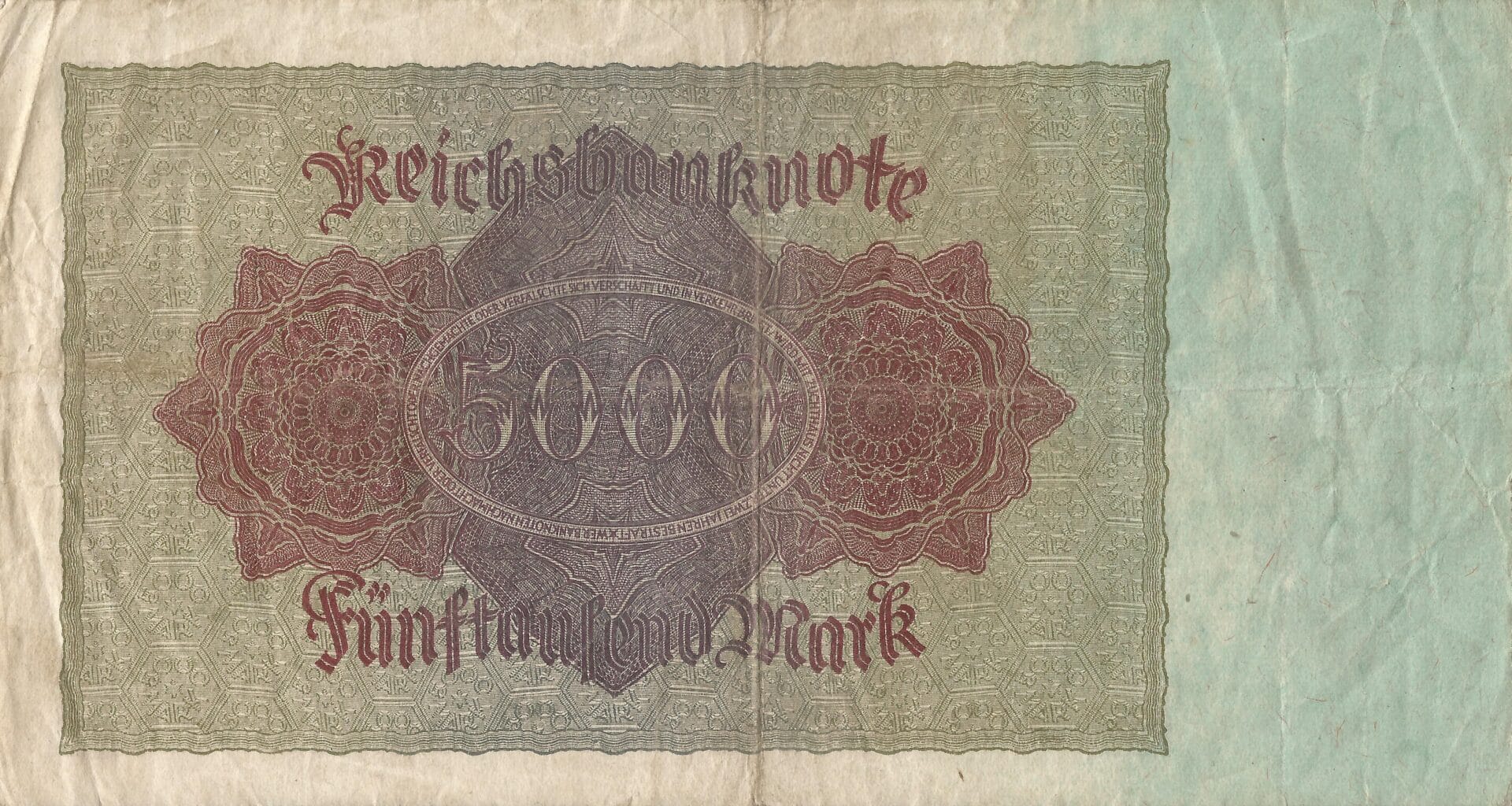 3-Papiermark (1914-1923) 18 Pick 78 Reverso