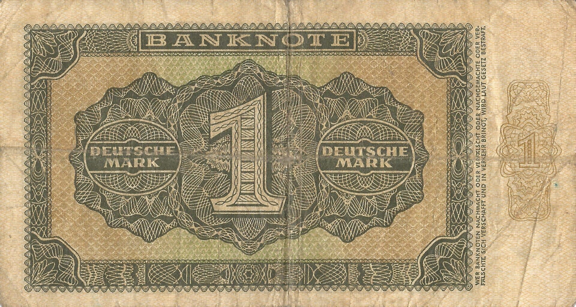 7-Alemania Democrática (1949-1990) 4 Pick 9b Reverso