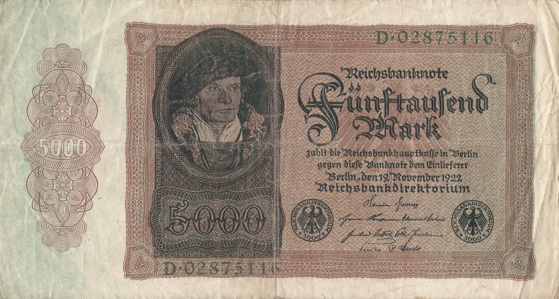 3-Papiermark (1914-1923) 17 Pick 78 Anverso