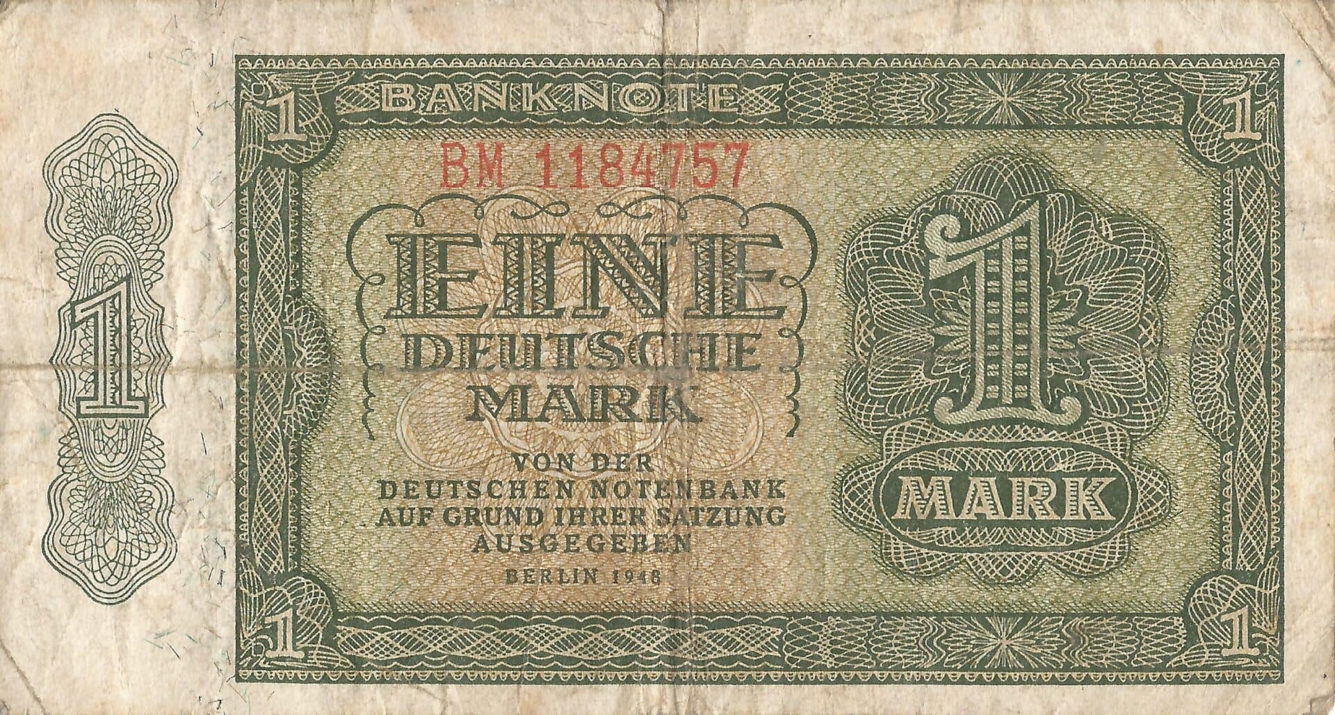 7-Alemania Democrática (1949-1990) 3 Pick 9b Anverso